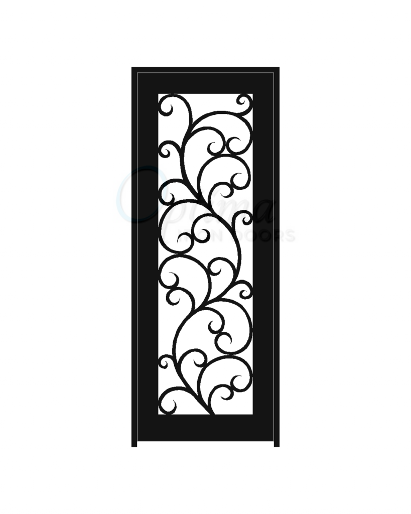 Buy Standard Single Iron Doors in the Houston, TX Area Optima Iron Doors