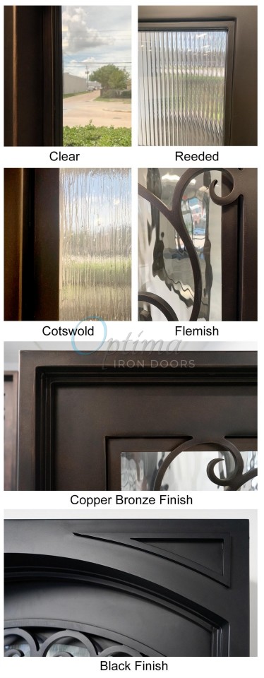 Choice of Iron Door Panels
